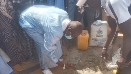 Boghé :  cérémonie de la pose de la première pierre du Pont Thienel Halaybe ( Photoreportage)