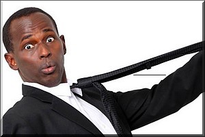 L’humoriste Mamane à Nouakchott. 