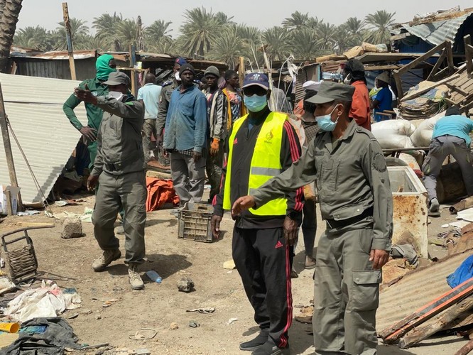 Marché de poulets/jardins de Sebkha : Un grand coup de balai contre les ordures