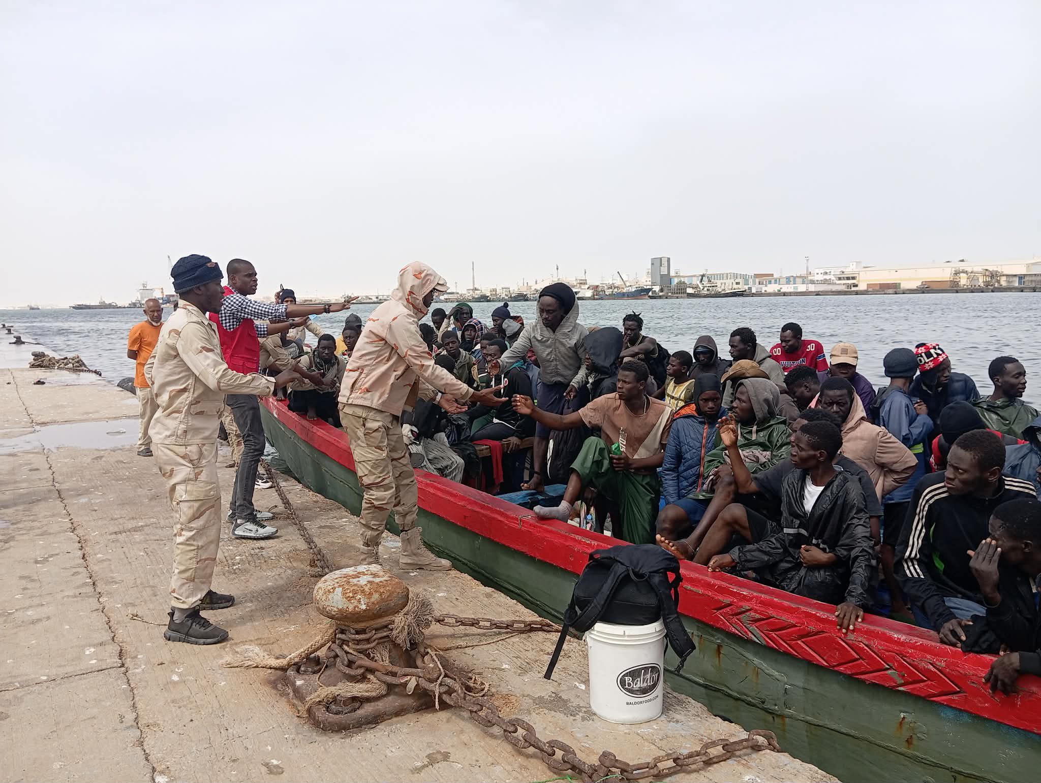 Migration illégale : 77 guinéens sauvés au large de Nouadhibou par la garde côte mauritanienne