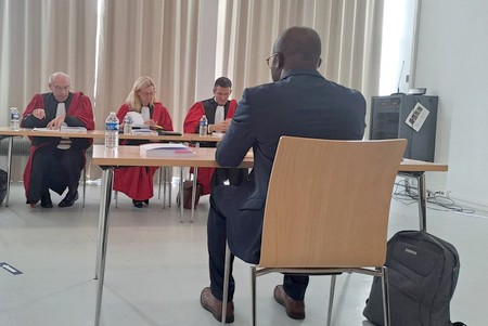 À la soutenance de thèse de doctorat de Docteur Ba Boubou 