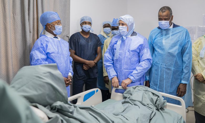 Transplantation rénale: Le président au chevet des patients