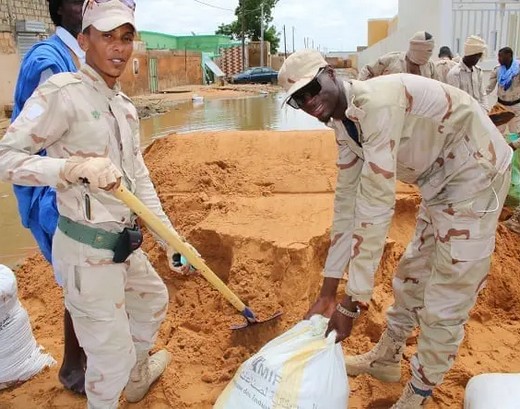 Des unités du centre de formation des commandos au secours des populations de N’Beika 